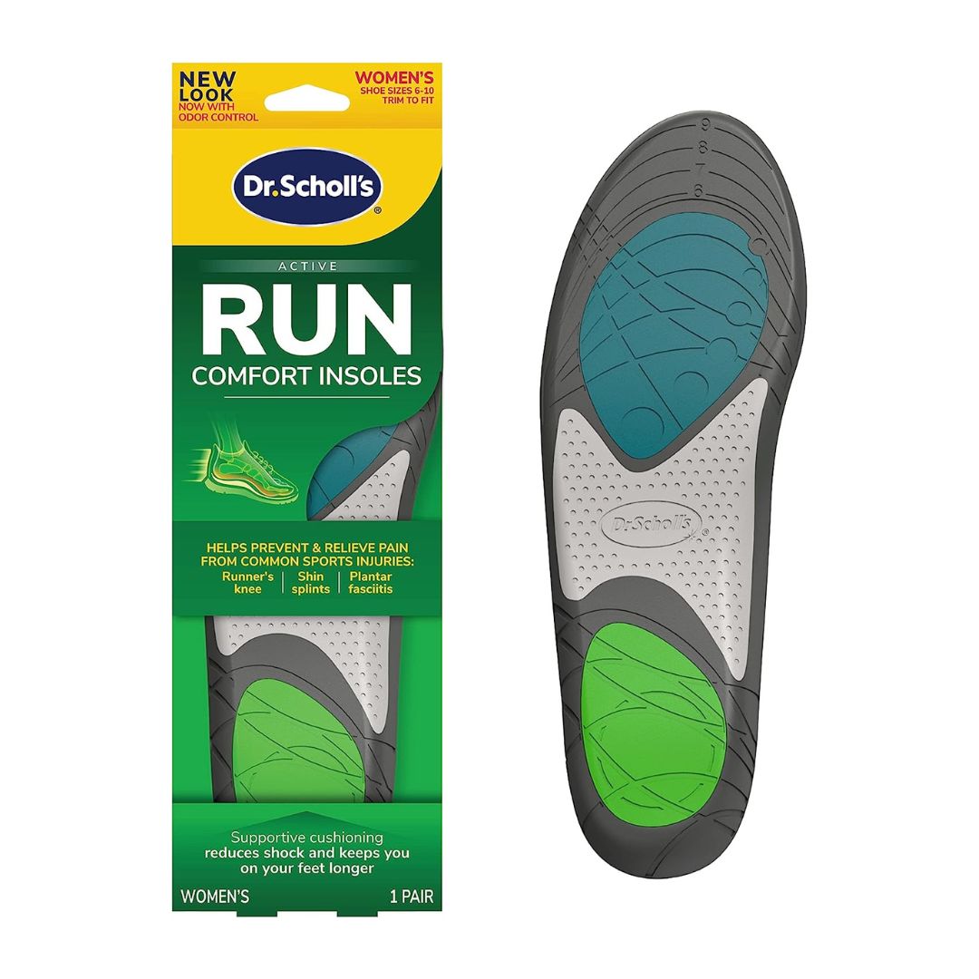 DR. SCHOLL'S RUN COMFORT INSOLES WOMEN