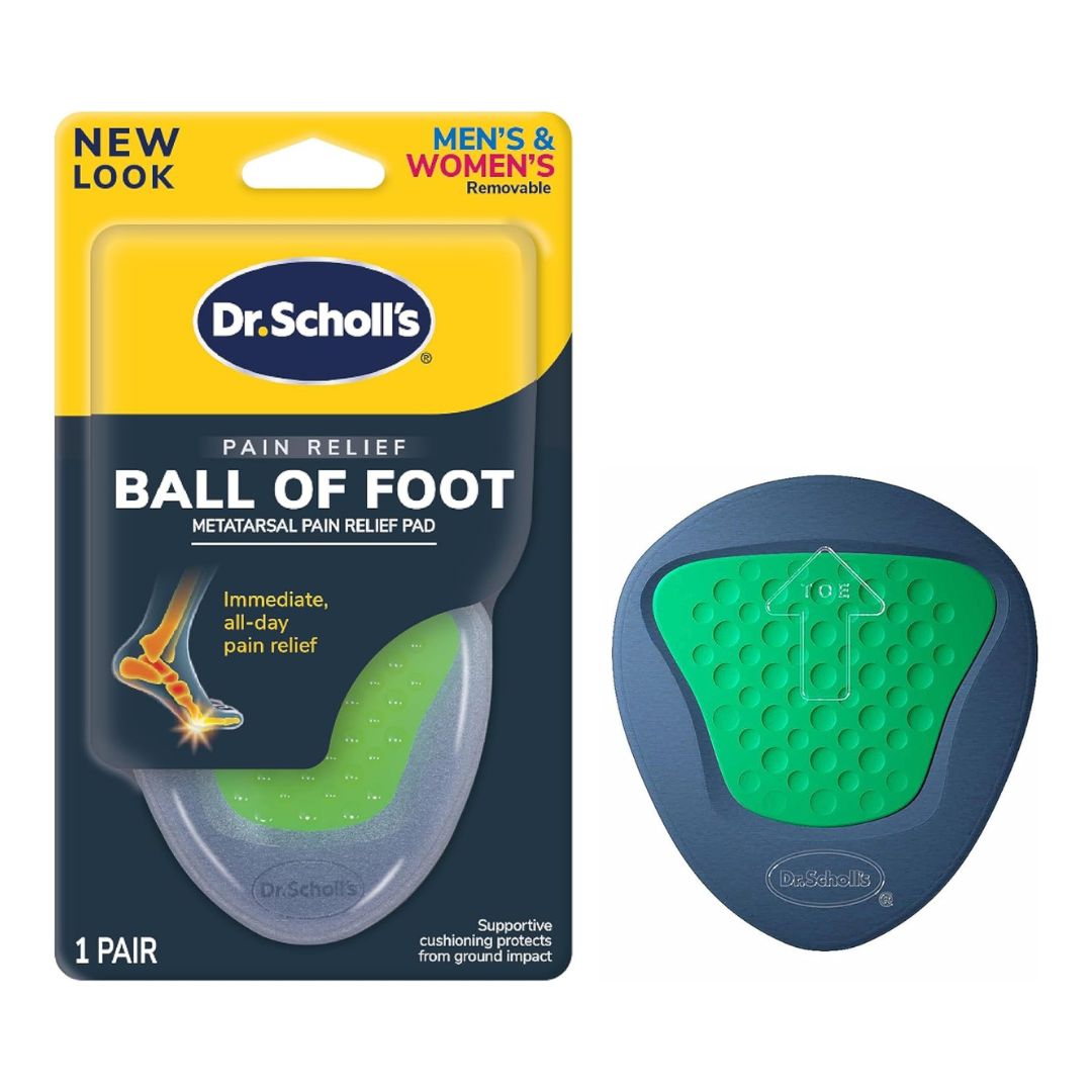 DR. SCHOLL'S BALL OF FOOT METETARSAL PAIN RELIEF MEN & WOMEN