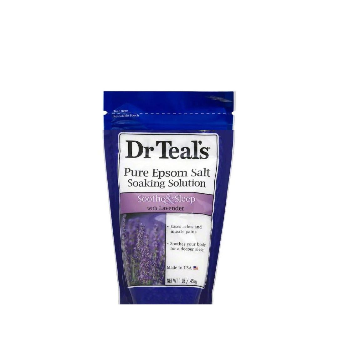 Dr. Teals Sal de Epsom Lavanda 1 Lb