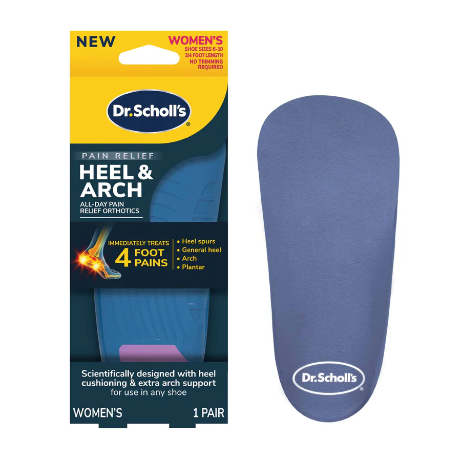 DR. SCHOLL'S HEEL & ARCH PAIN WOMEN