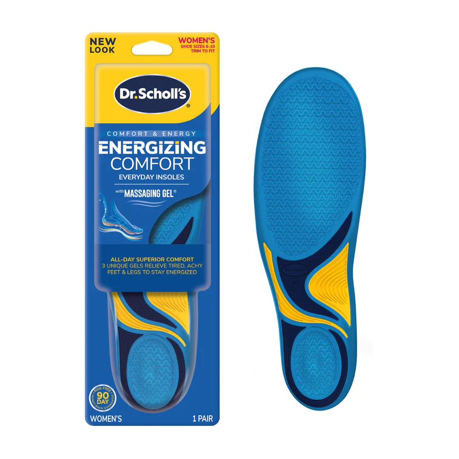 DR. SCHOLL'S ENERGIZING COMFORT WITH MASSAGING GEL WOMEN