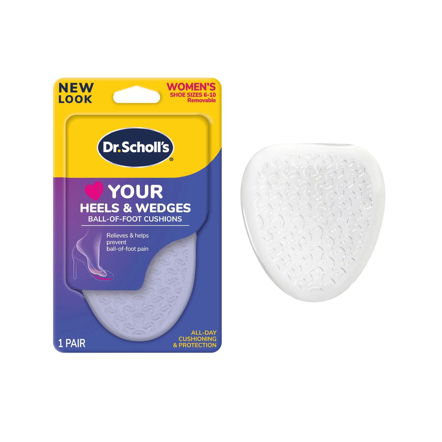 DR SCHOLL'S BALL OF FOOT HEEL & WEDGES WOMEN