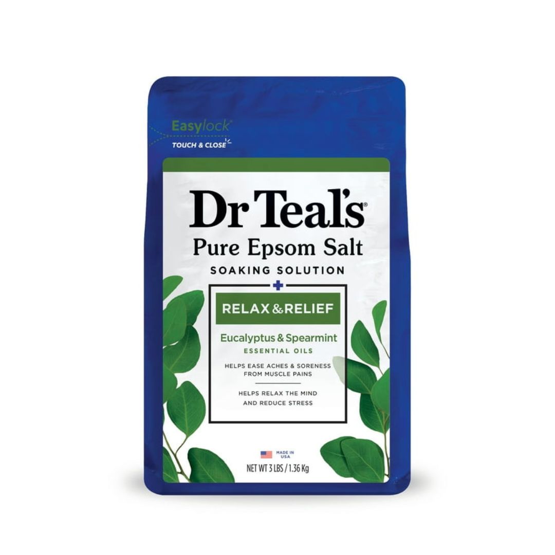 Dr. Teals Sal de Epsom Eucalipto 3 Lb