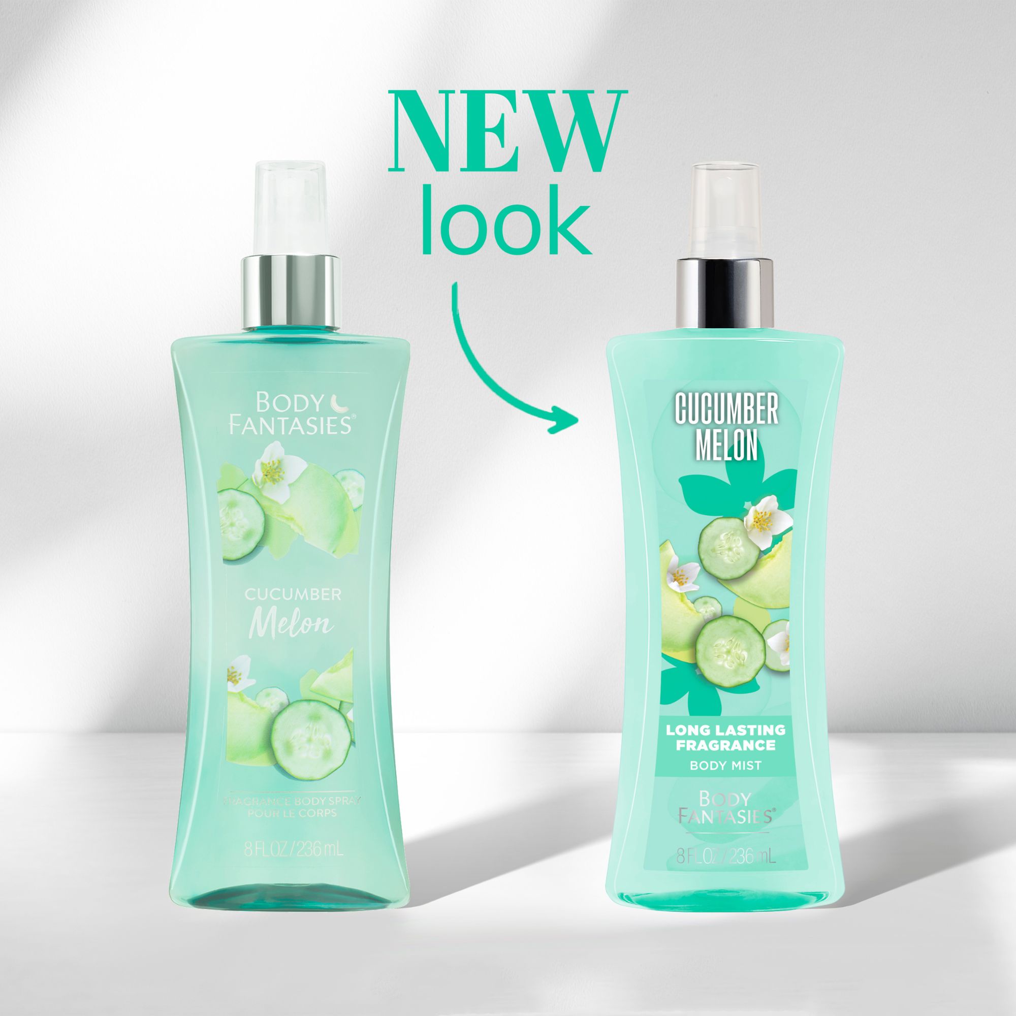 Cucumber Melon Fragrance Body Spray 8oz. - AMA BELLE