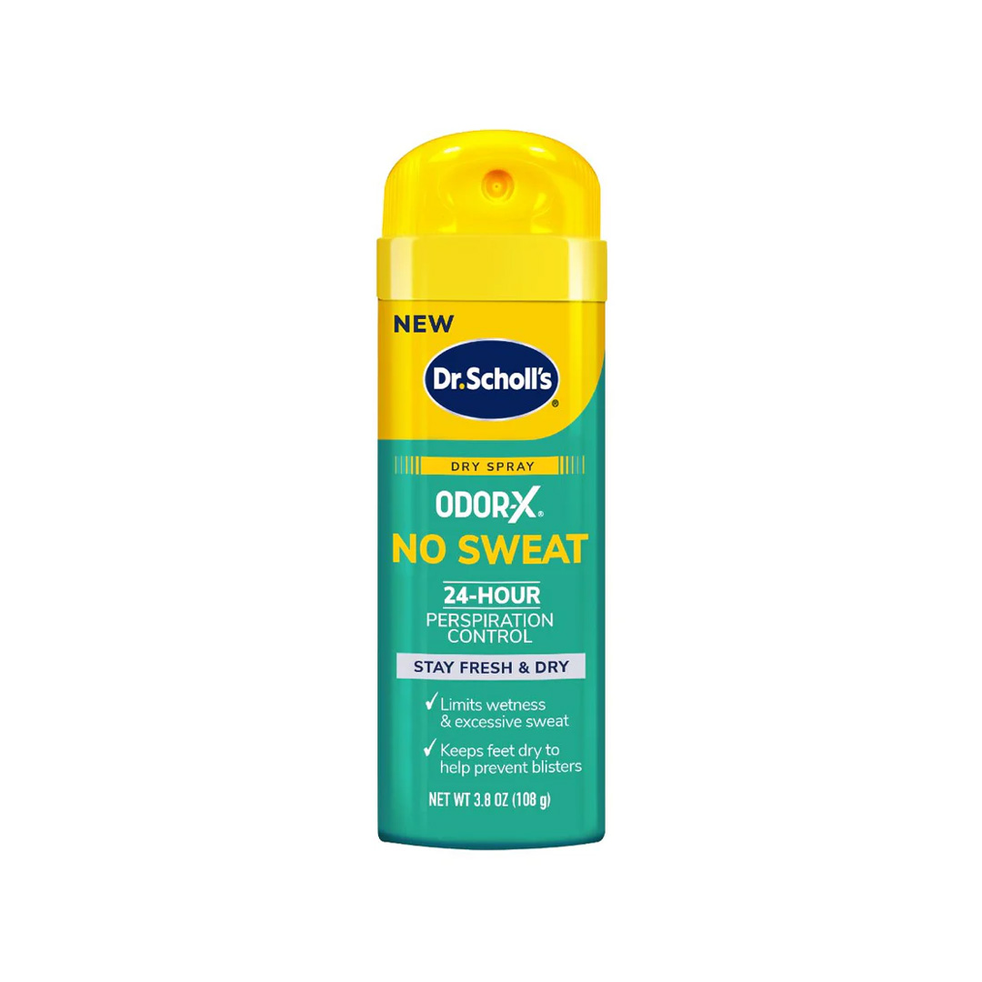 Odor-X No Sweat Dry Spray